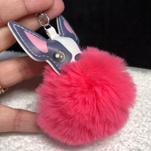 Fun fur keychain chihuahua like or small pug - Picture 3 of 9